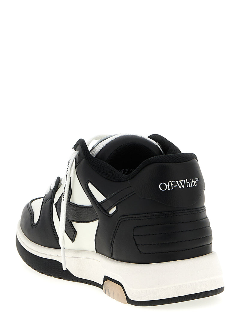 Off-White Bicolor Calfskin Low Top Sneakers - Urban Luxury