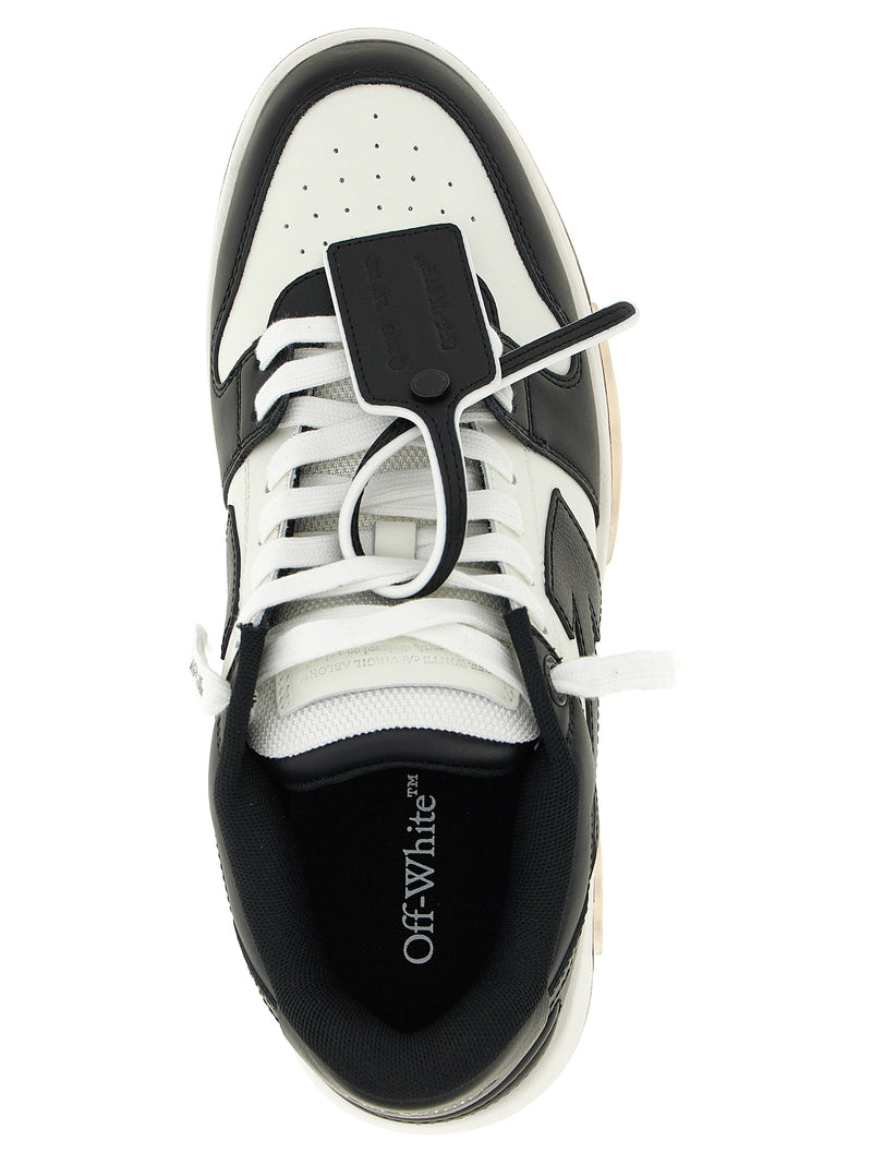 Off-White Bicolor Calfskin Low Top Sneakers - Urban Luxury