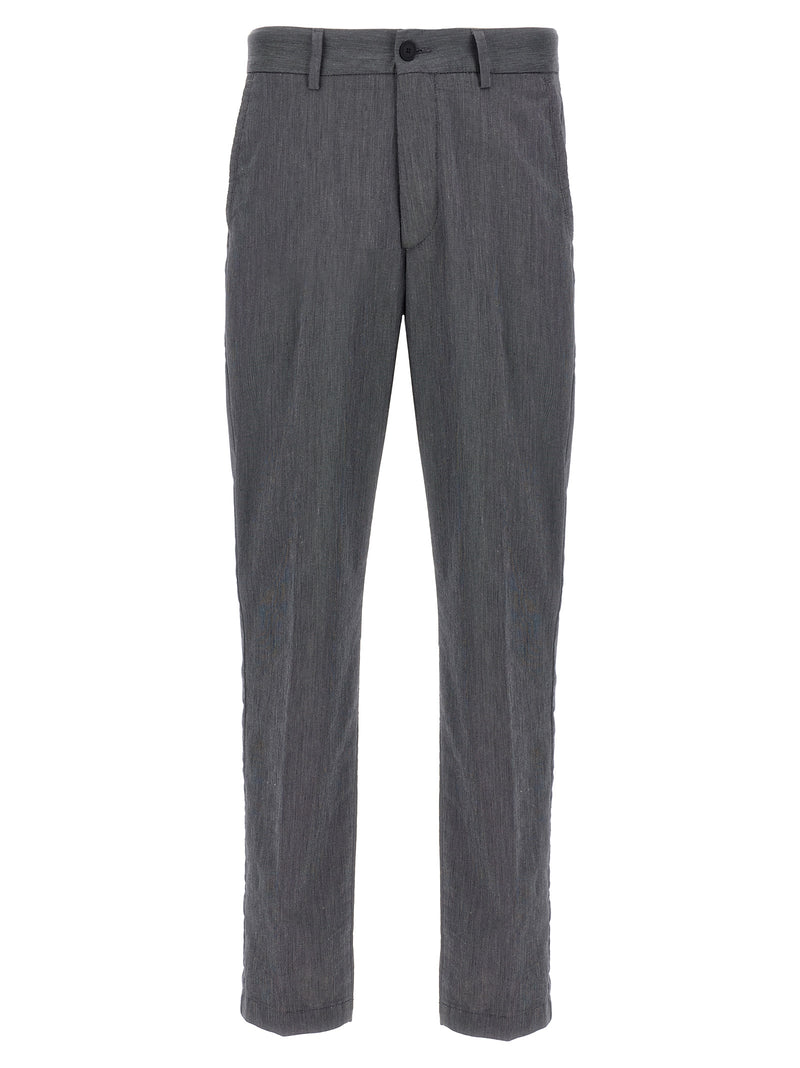 Hugo Boss Blue Cotton Casual Pants