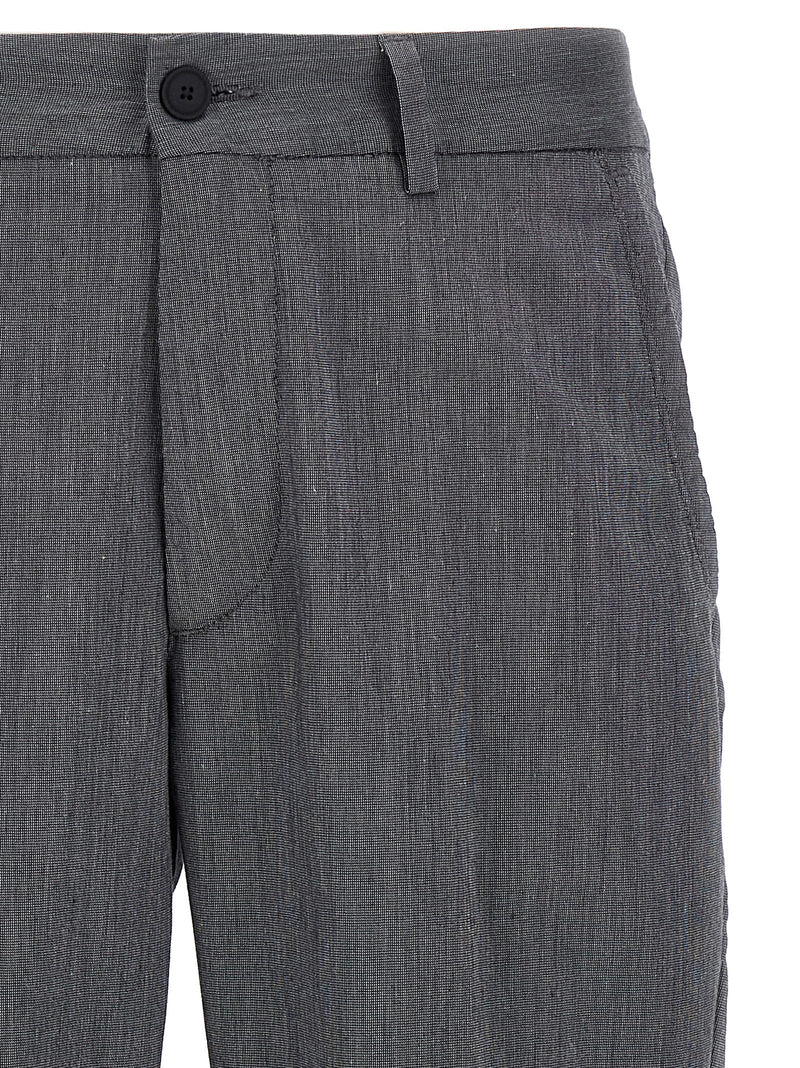 Hugo Boss Blue Cotton Casual Pants