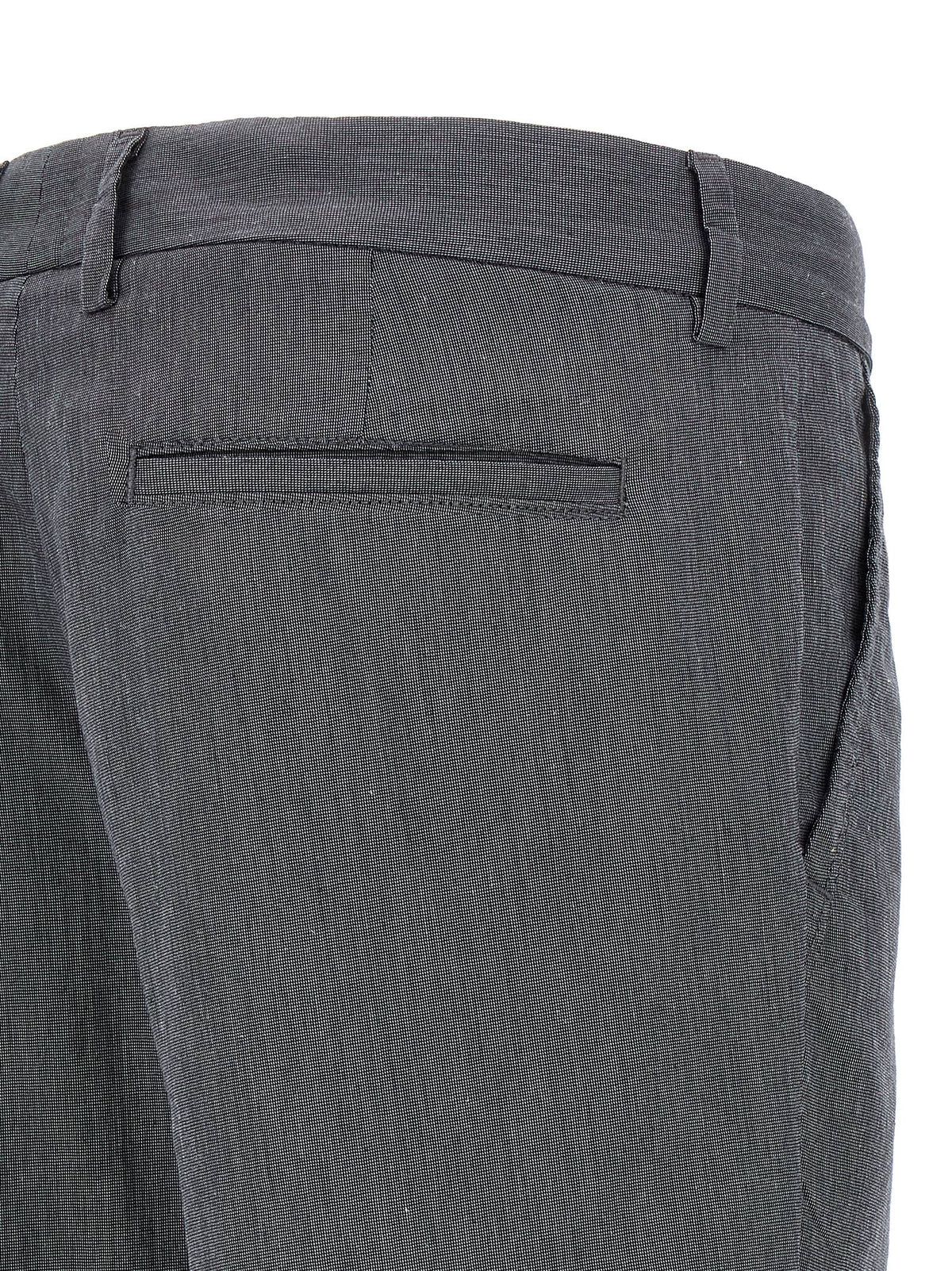 Hugo Boss Blue Cotton Casual Pants