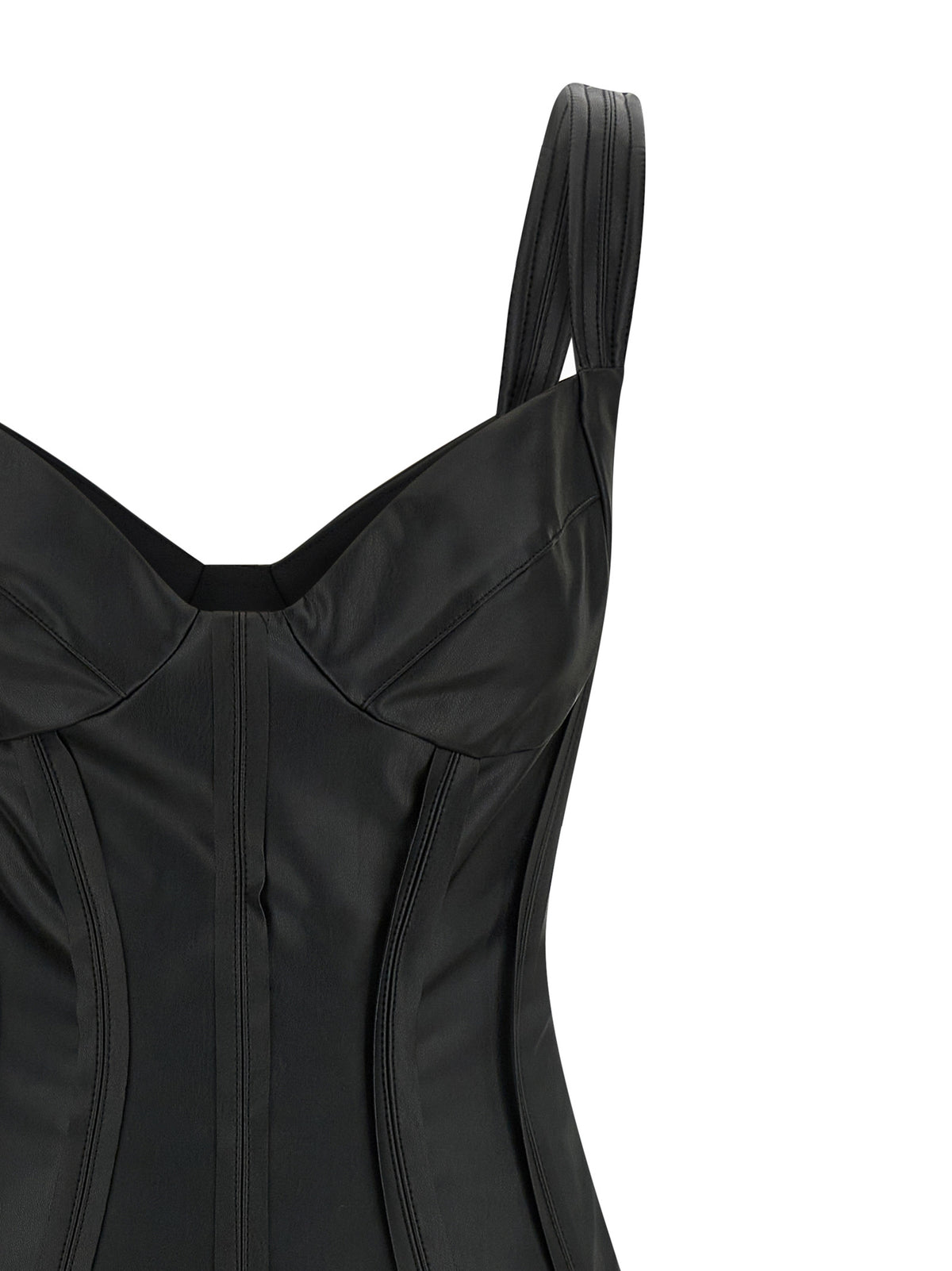 Robe midi Elisabetta Franchi en viscose noire