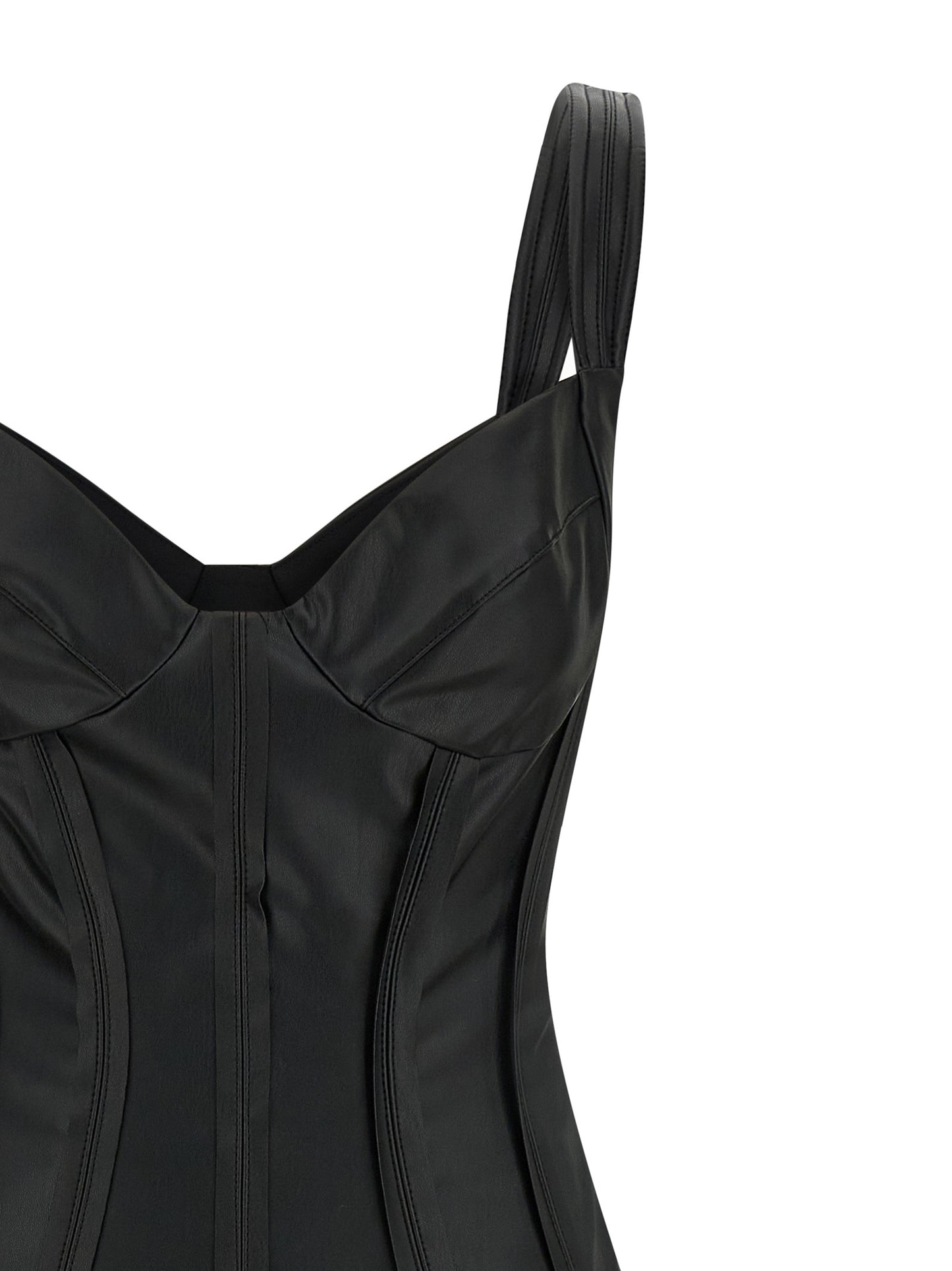 Robe midi Elisabetta Franchi en viscose noire