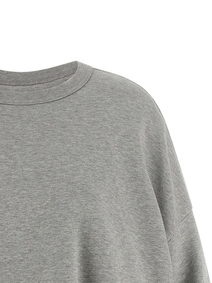 Dries Van Noten Gray Cotton Sweatshirt