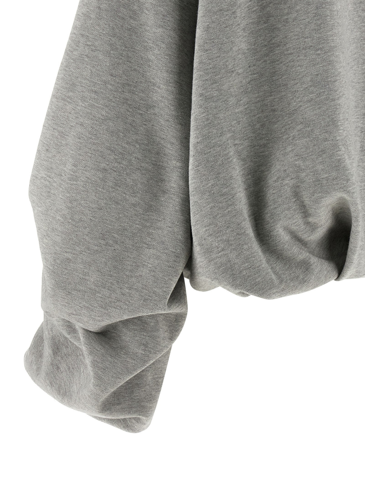 Sweat-shirt gris en coton Dries Van Noten