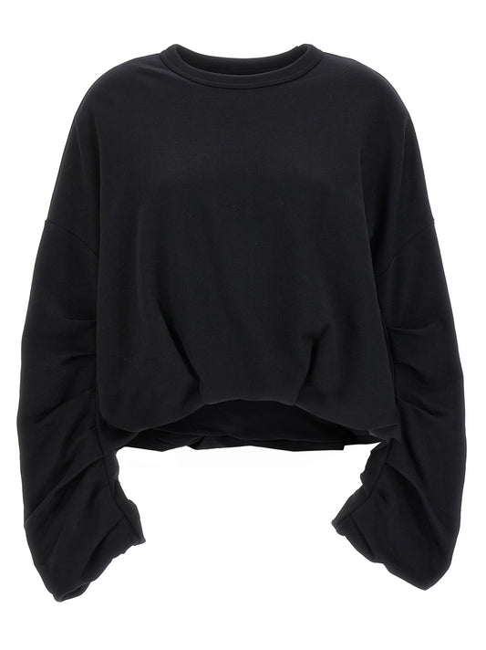 Sweatshirt Dries Van Noten en coton noir