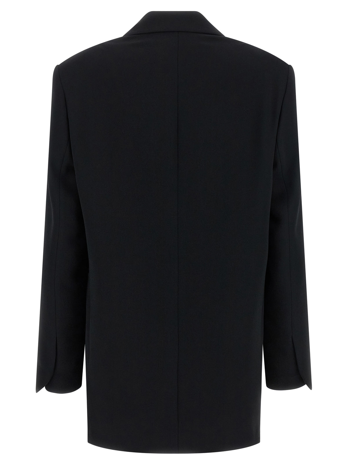 Blazer noir en polyester Dries Van Noten