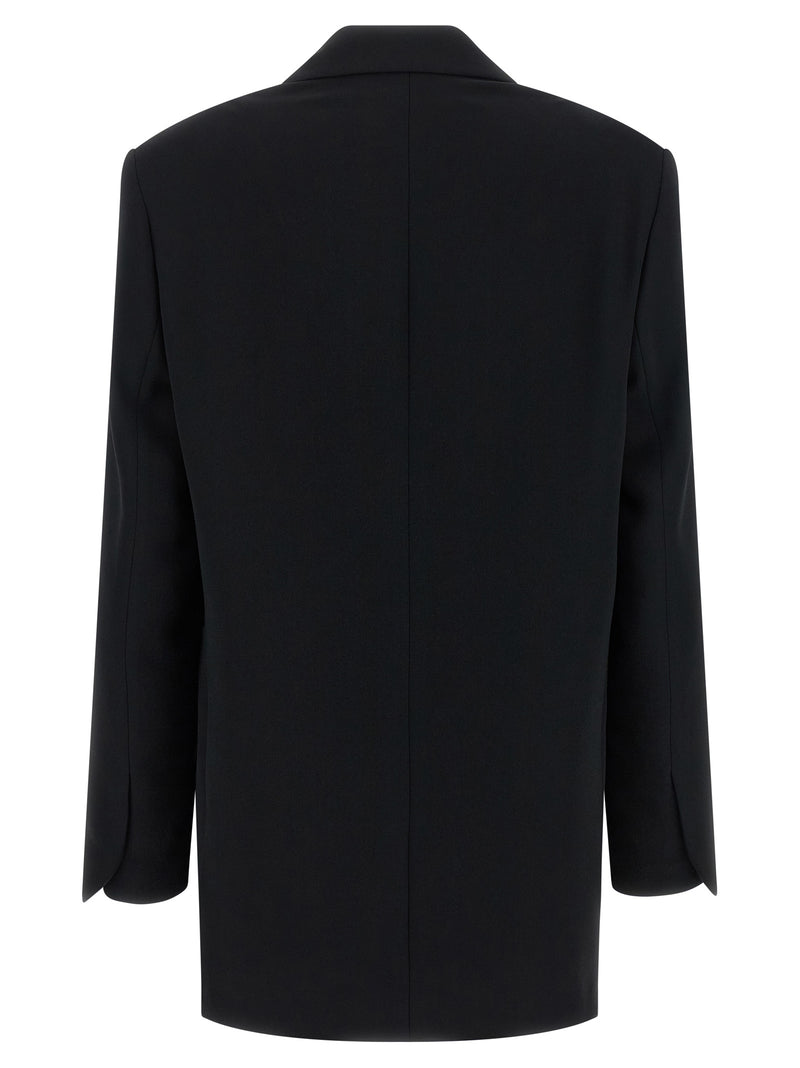 Dries Van Noten Black Polyester Blazer