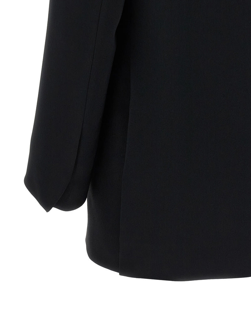 Dries Van Noten Black Polyester Blazer
