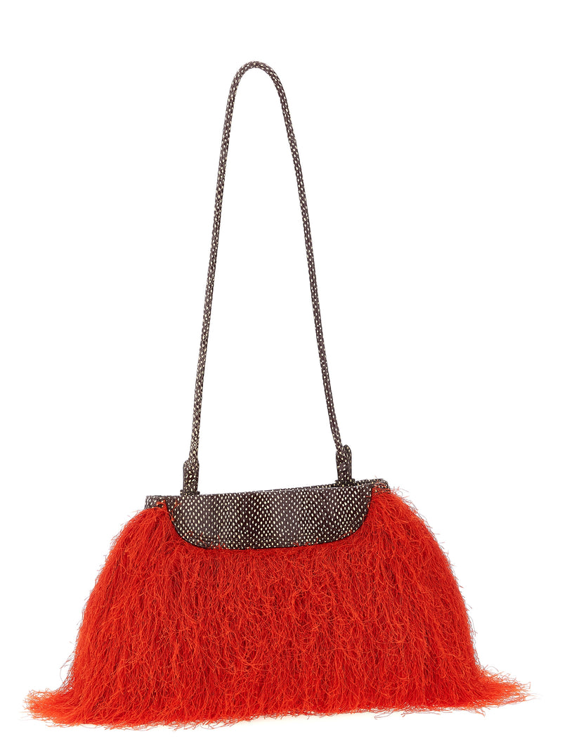 Dries Van Noten Multicolor Polyester Clutch Bag