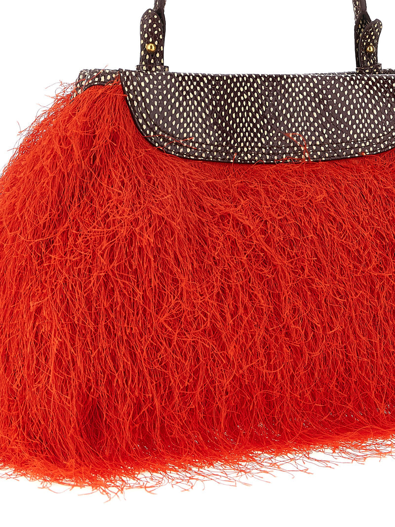 Dries Van Noten Multicolor Polyester Clutch Bag