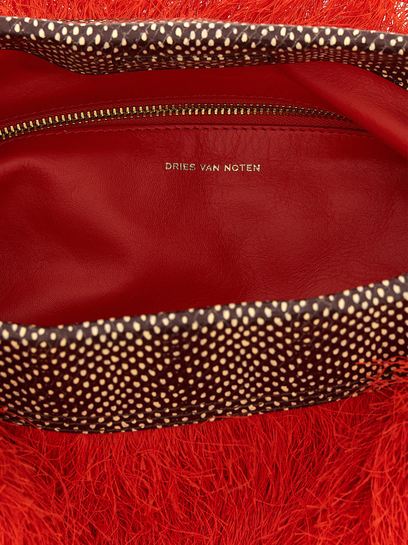 Dries Van Noten Multicolor Polyester Clutch Bag