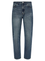 Jean droit en coton bleu A.P.C.