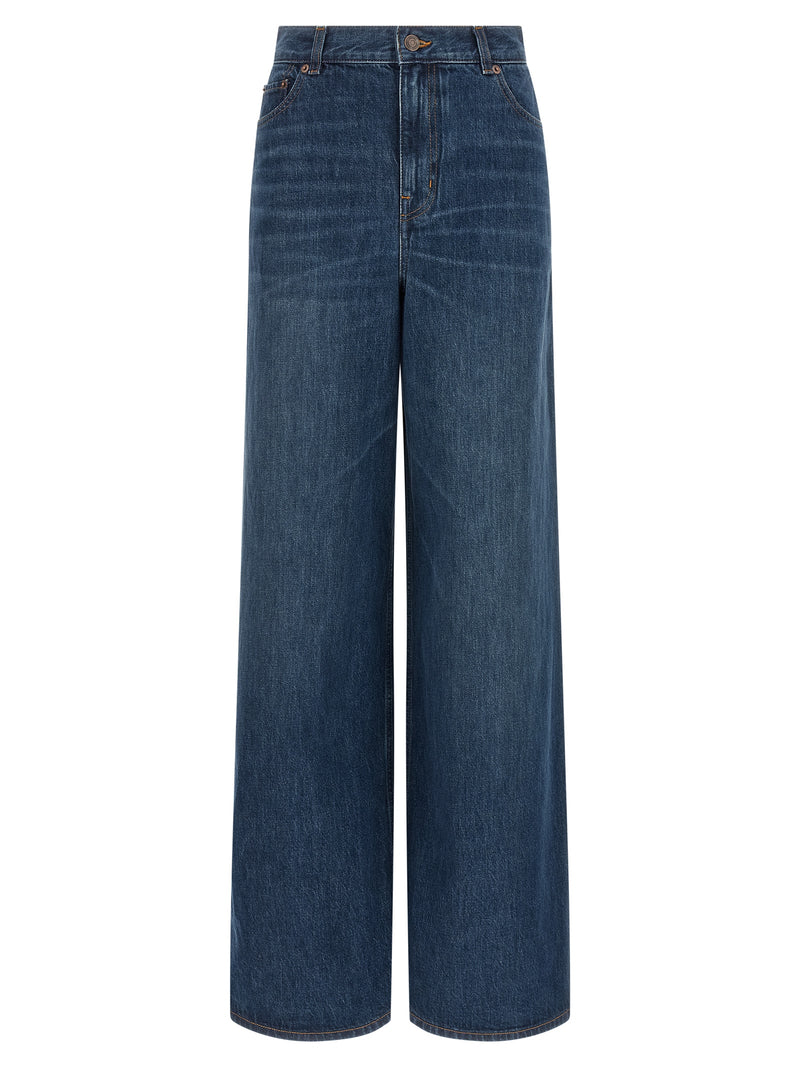 Chloé Blue Cotton Jeans Denim for Women