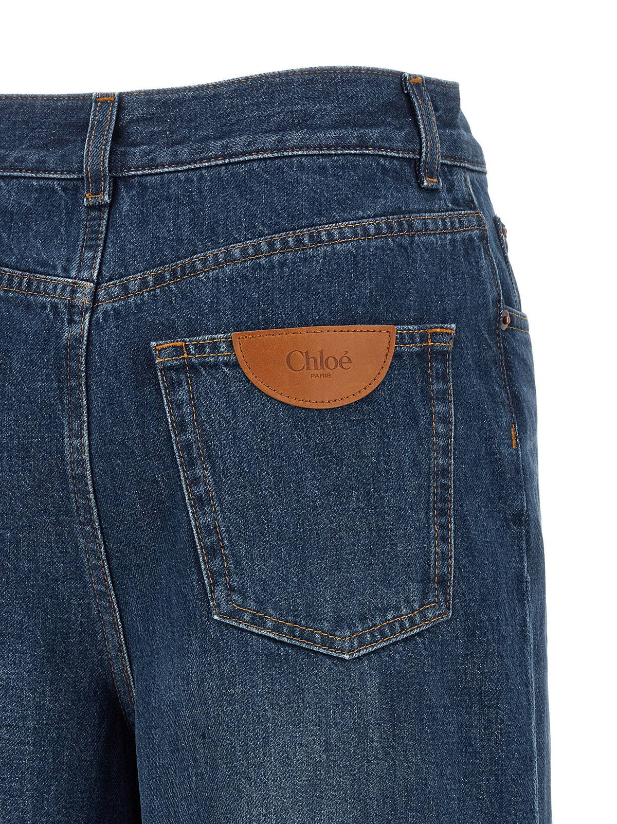 Chloé Blue Cotton Jeans Denim - Stylish & Comfortable