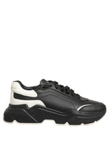 Dolce & Gabbana Black White Daymaster Low Top Sneakers