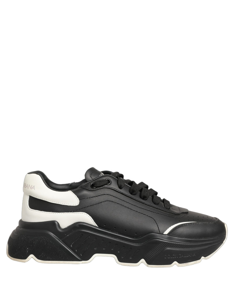 Dolce & Gabbana Black White Daymaster Low Top Sneakers