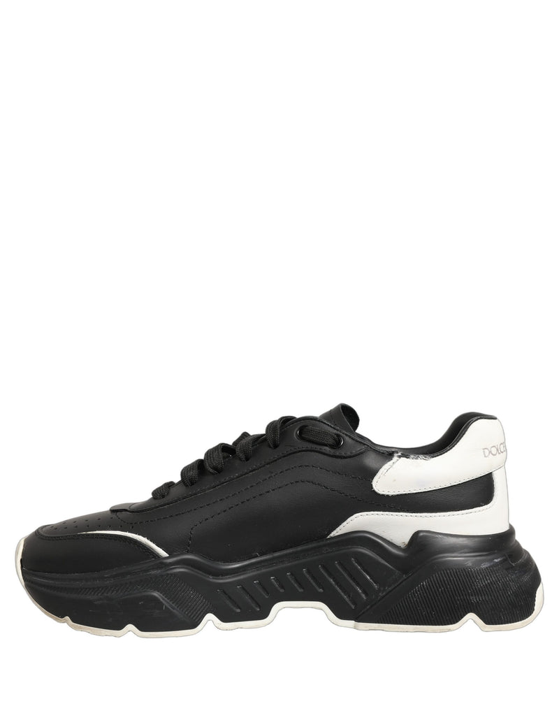 Dolce & Gabbana Black White Daymaster Low Top Sneakers