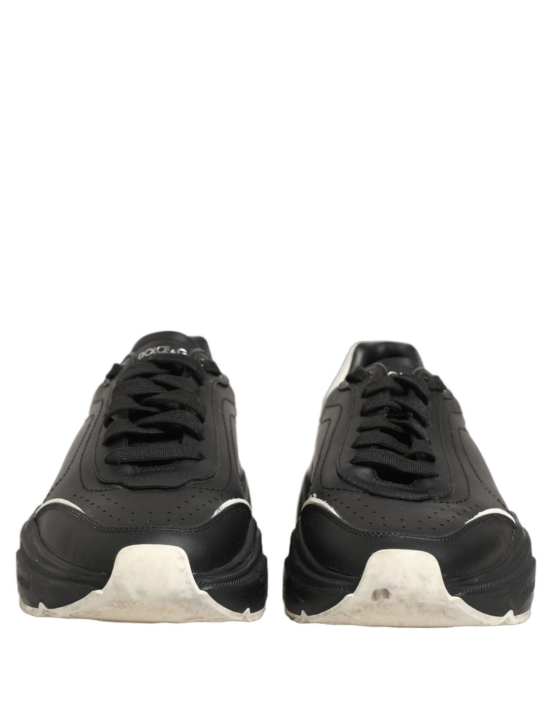Dolce & Gabbana Black White Daymaster Low Top Sneakers
