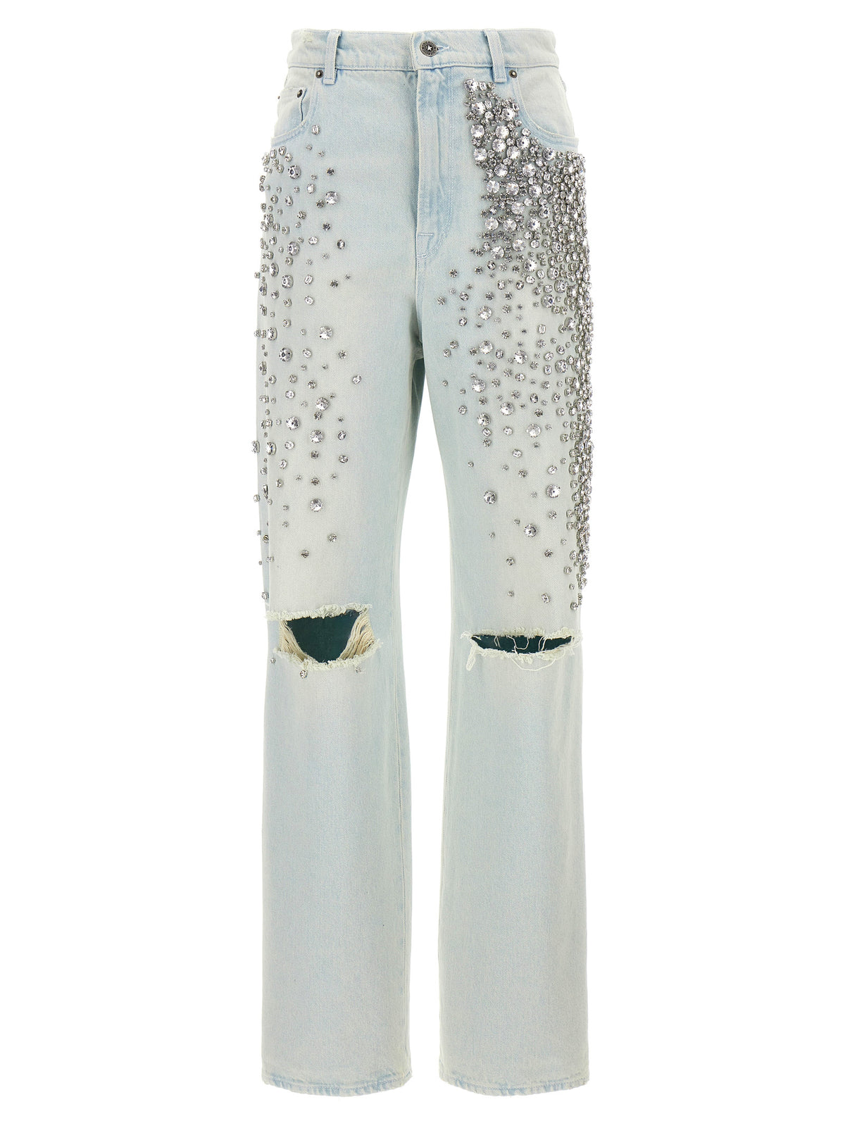 Golden Goose Kim Blue Cotton Jeans Denim