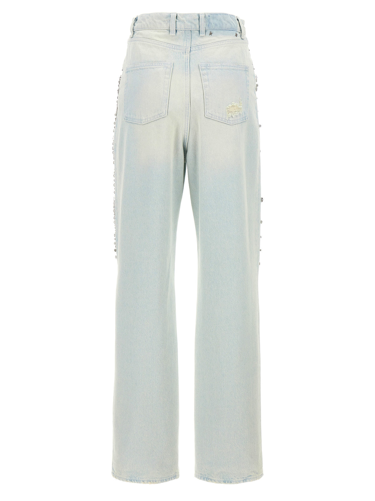 Golden Goose Kim Blue Cotton Jeans Denim