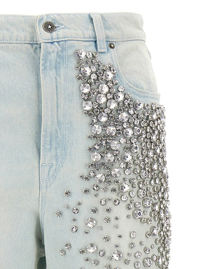 Golden Goose Blue Cotton Jeans Denim
