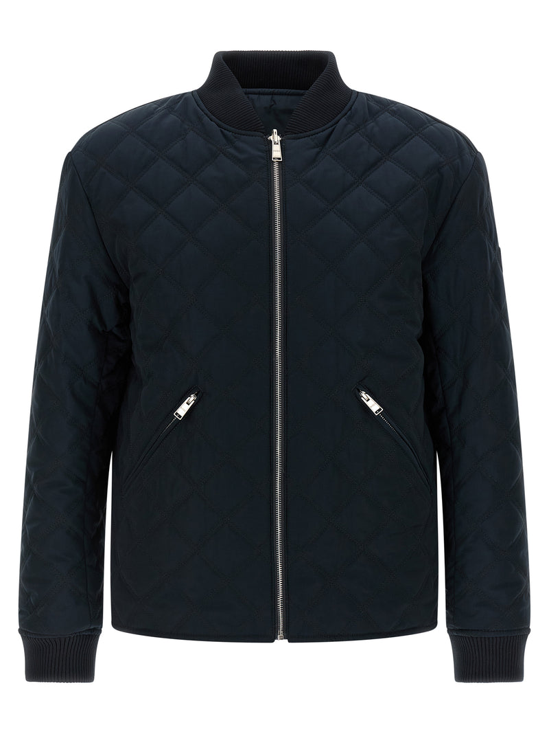 Hugo Boss C-Corle Blue Reversible Bomber Jacket