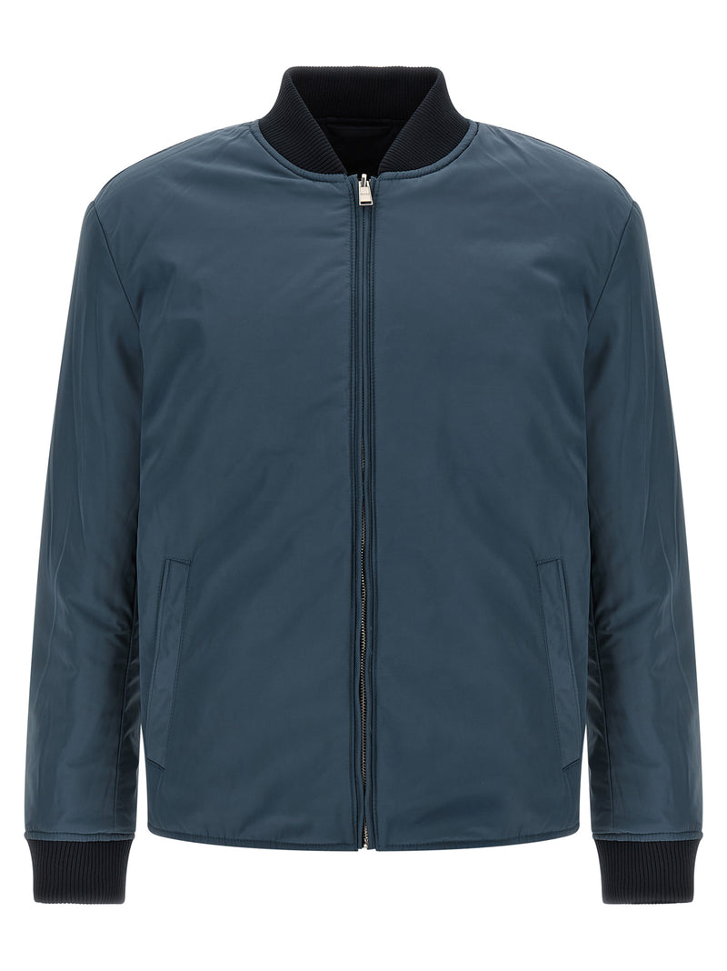 Hugo Boss C-Corle Blue Reversible Bomber Jacket