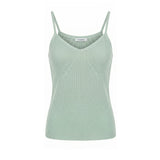 Malo Green Wool Women Tank - Chic and Versatile