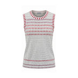Malo Grey Silk Women Sweater