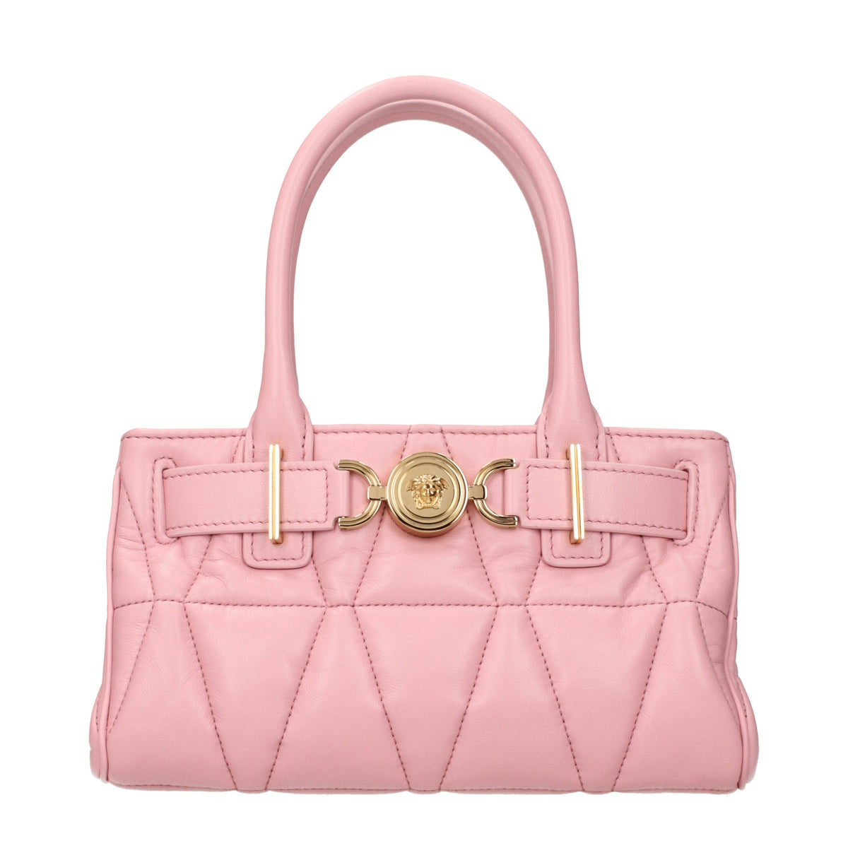 Sac à main Versace en cuir rose