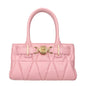 Versace Pink Leather Handbag
