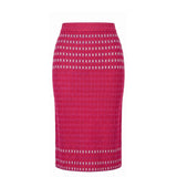 Malo Purple Silk Women Skirt - Bold & Trendy Design