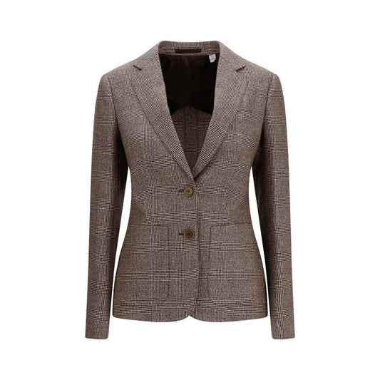 Blazer Burberry en laine marron