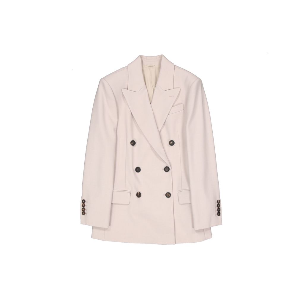 Blazer Multicolore en Élastane Brunello Cucinelli pour Femme