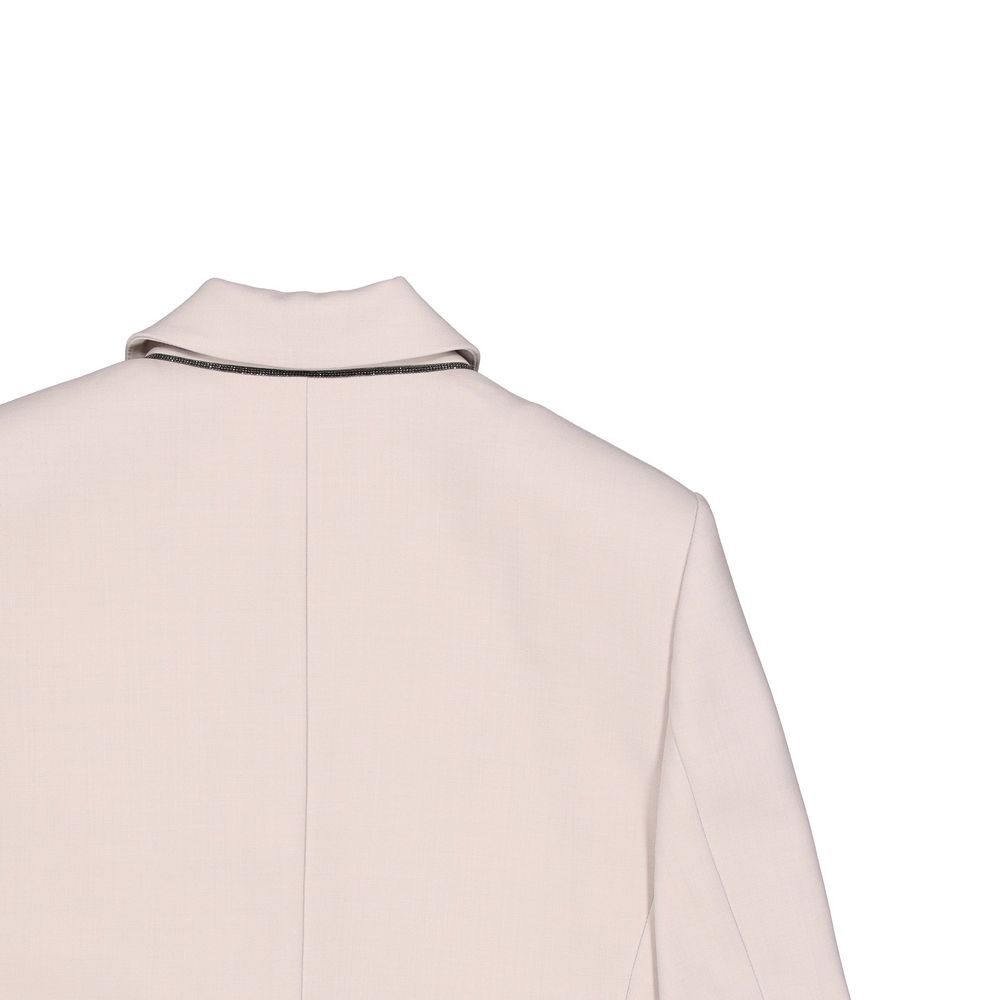 Blazer Multicolore en Élastane Brunello Cucinelli pour Femme