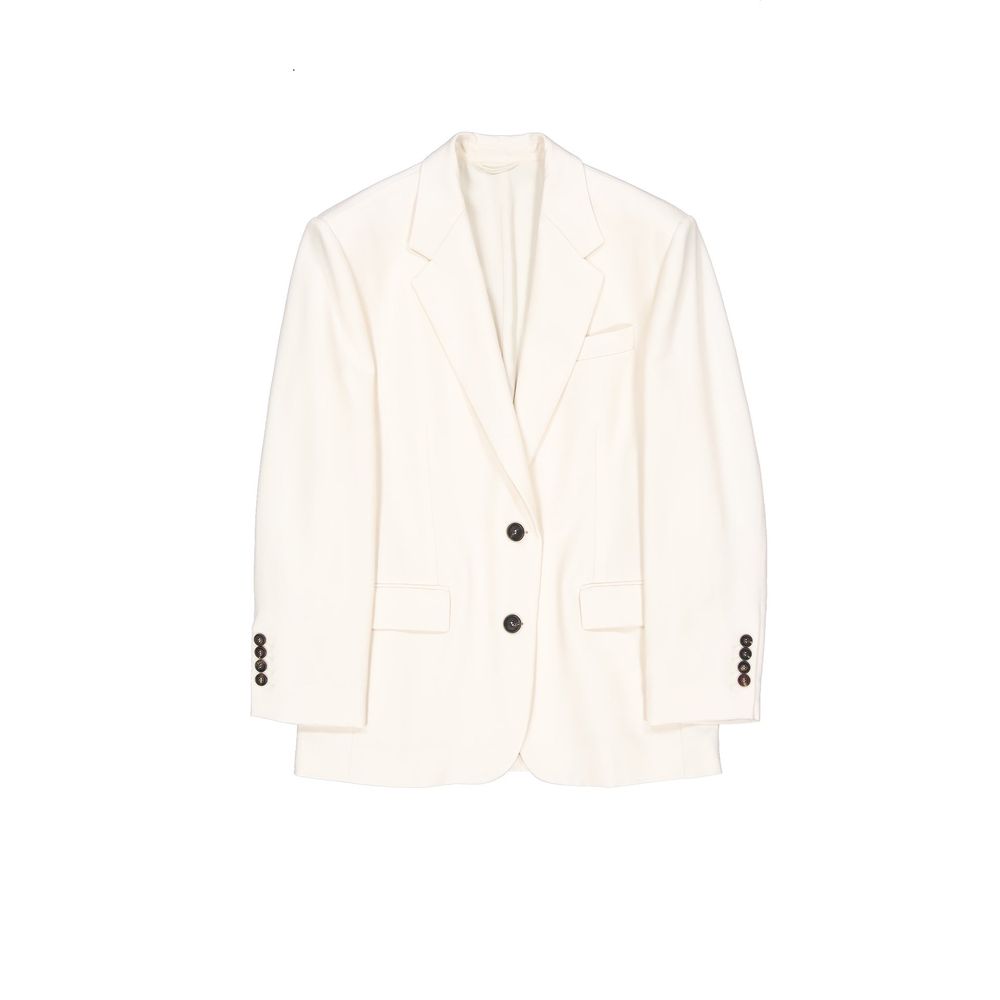Brunello Cucinelli Viscose Blazer for Women in White