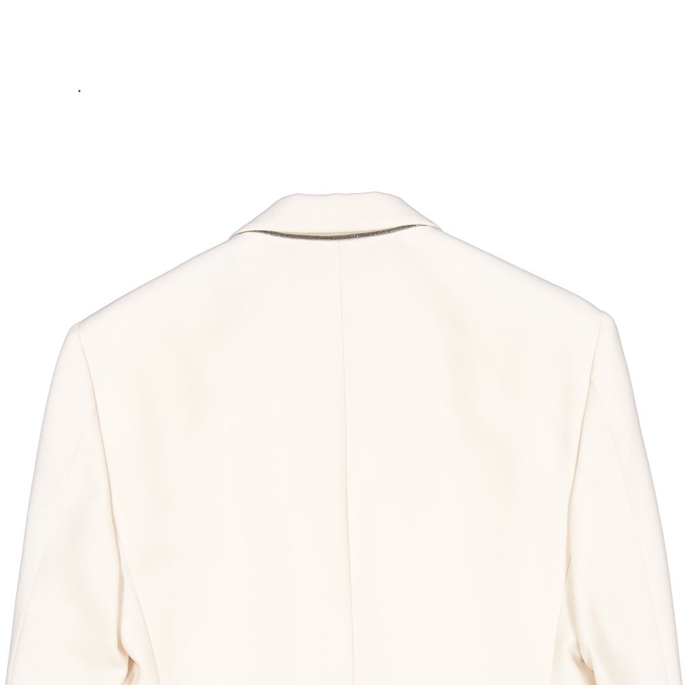 Brunello Cucinelli Viscose Blazer for Women in White