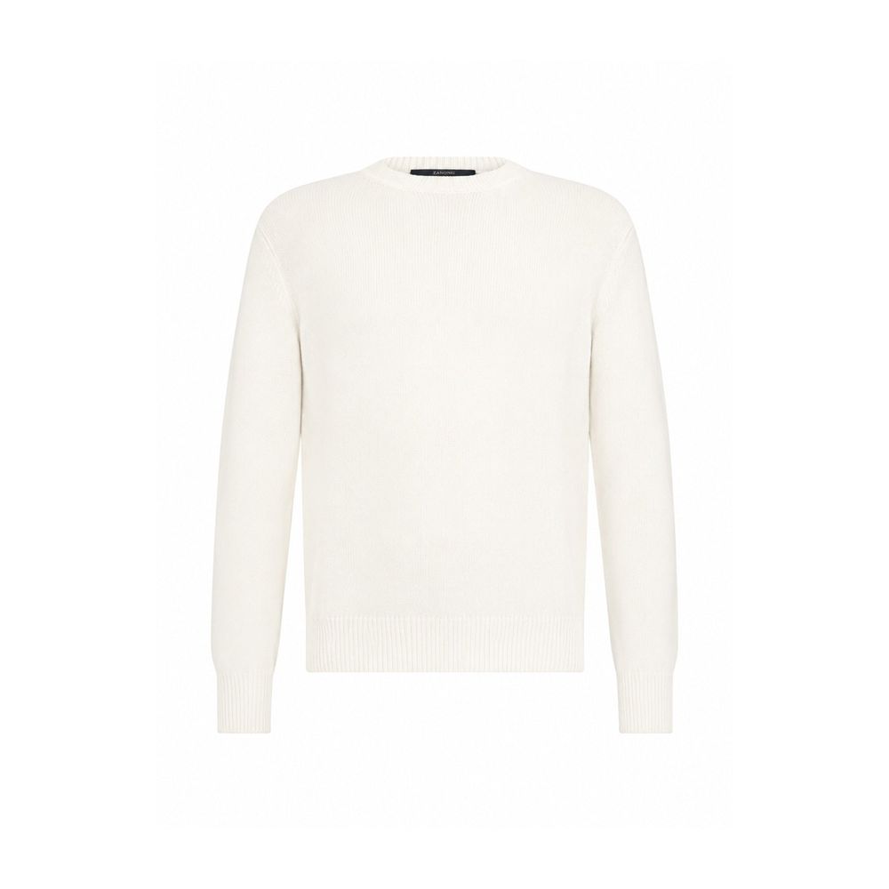 Herno White Cashmere Sweater for Men