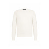 Herno White Cashmere Sweater for Men