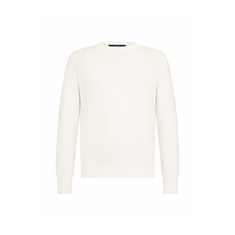 Herno White Cashmere Sweater for Men