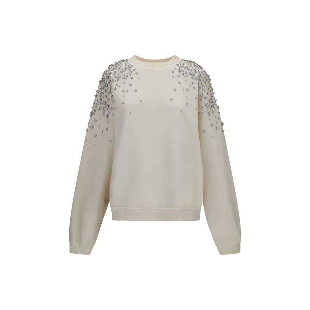 Sweat-shirt Golden Goose en coton beige