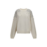 Sweat-shirt Golden Goose en coton beige