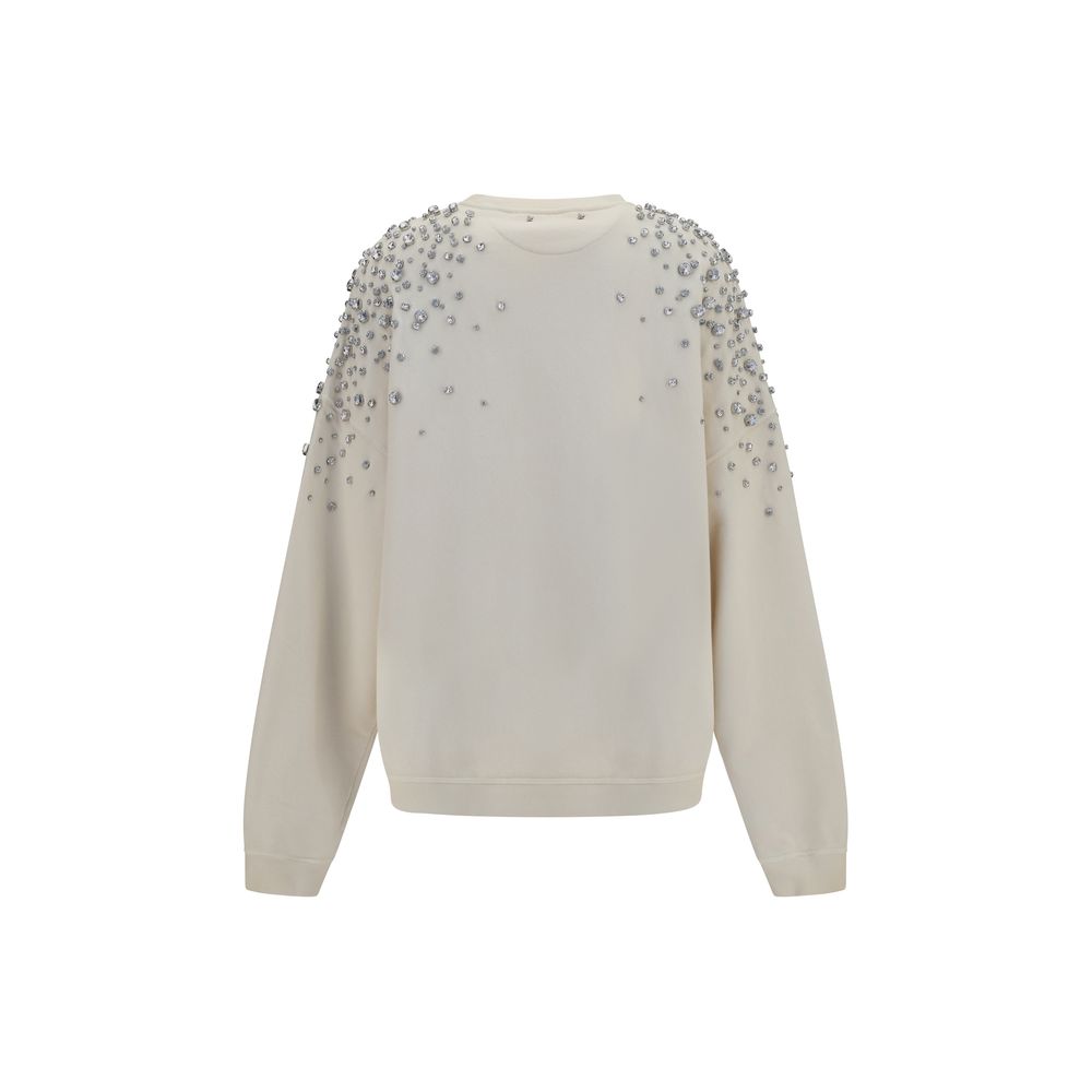 Sweat-shirt Golden Goose en coton beige