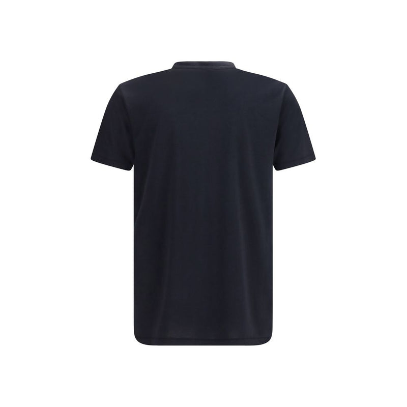 Tom Ford Black Cotton T-Shirt for Men