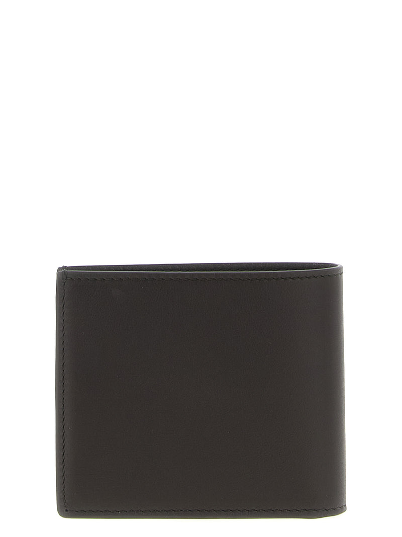 Portefeuille Brunello Cucinelli en cuir de veau marron