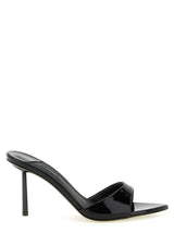 LE SILLA Bella Black Stiletto Heel Sandals