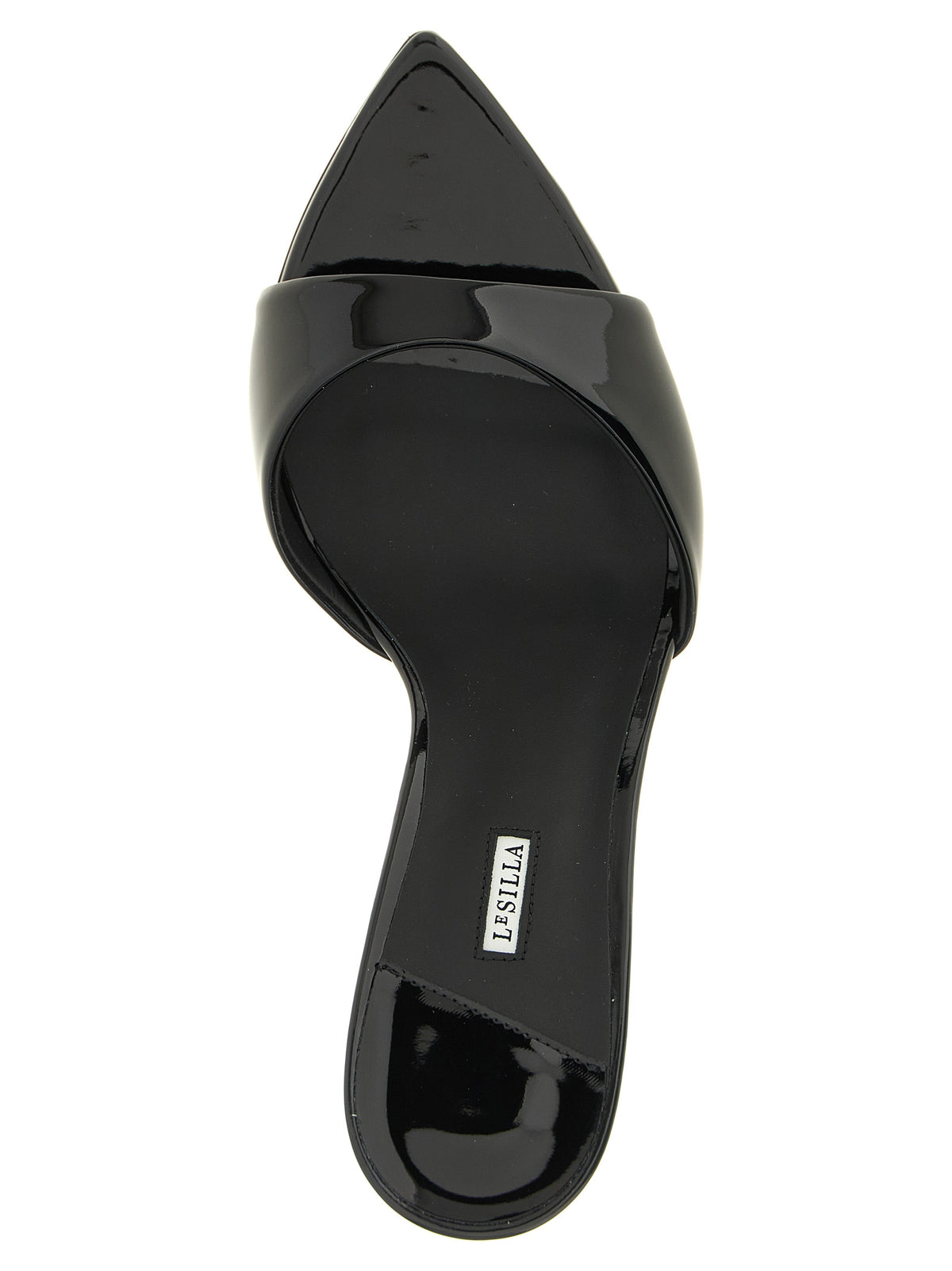 LE SILLA Bella Black Stiletto Heel Sandals