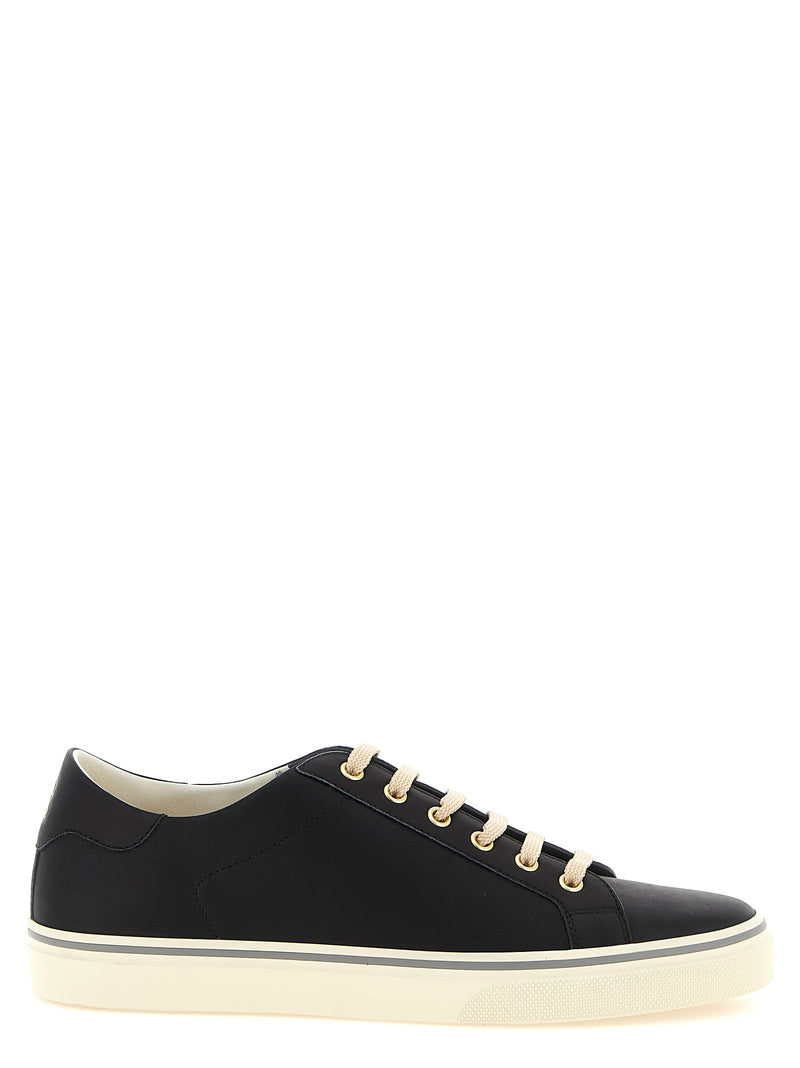 Baskets basses en veau noir Brunello Cucinelli