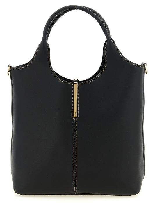 Sac cabas Tod's en veau noir